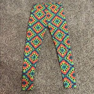 Multicolored One Size Leggings